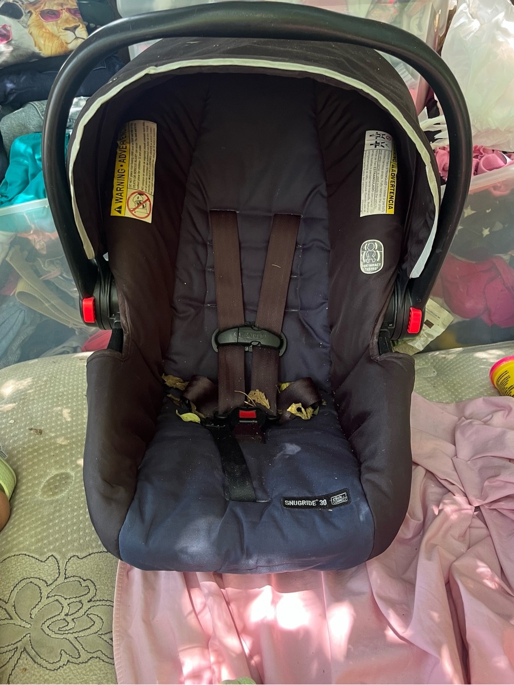Unbranded Kids Infant Car Seat Carrier - Black